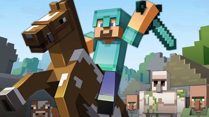 minecraft: bedrock edition (2011) game icons banners