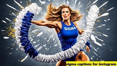 sigma captions for instagram