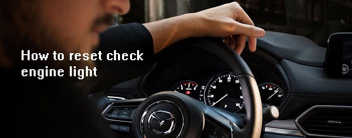 how to reset check engine light