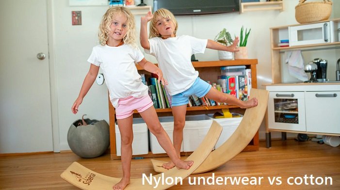 nylon underwear vs cotton